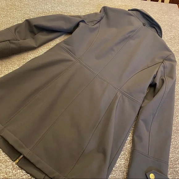 Michael Kors Long Logo Detail Coat - Picture 5 of 6